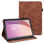 For Lenovo Tab M9 TB-310FU Flower Imprinting Tablet Cover PU Leather Stand Wallet Protective Case