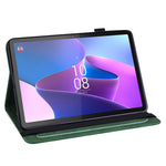 For Lenovo Tab P11 Pro Gen 2 PU Leather Tablet Stand Cover Butterfly Imprinted Card Holder Drop-proof Case