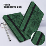 For Lenovo Tab P11 Pro Gen 2 PU Leather Tablet Stand Cover Butterfly Imprinted Card Holder Drop-proof Case