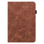 For Lenovo Tab P11 Pro Gen 2 Flower Imprinting PU Leather Tablet Case Drop-proof Wallet Stand Cover