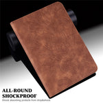 For Lenovo Tab P11 Pro Gen 2 Flower Imprinting PU Leather Tablet Case Drop-proof Wallet Stand Cover