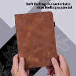 For Lenovo Tab P11 Pro Gen 2 Flower Imprinting PU Leather Tablet Case Drop-proof Wallet Stand Cover