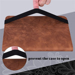 For Lenovo Tab P11 Pro Gen 2 Flower Imprinting PU Leather Tablet Case Drop-proof Wallet Stand Cover