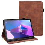 Lenovo Tab P11 Gen 2 Blommigt tryck Fallsäkert Surfplattafodral i PU-läder med stativ