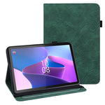 Lenovo Tab P11 Gen 2 Blommigt tryck Fallsäkert Surfplattafodral i PU-läder med stativ