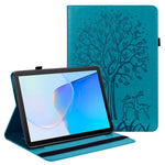 For Huawei MatePad SE 10.4-inch Shockproof Case Tree Deer Imprinted Stand Leather Cover with Card Slots