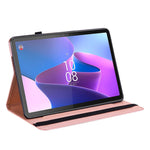 PU-läderfodral till Lenovo Tab P11 Gen 2 Skyddande fodral Trädhjort Präglat Stativfodral med Kortplatser