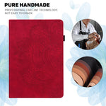 For Lenovo Tab M8 (4th Gen) 2024 TB-301XU / M8 (4th Gen) 2023 TB-300FU Flower Imprinting PU Leather Stand Case