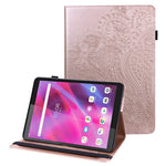For Lenovo Tab M8 (4th Gen) 2024 TB-301XU / M8 (4th Gen) 2023 TB-300FU Flower Imprinting PU Leather Stand Case