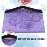 For Lenovo Tab P11 Pro Gen 2 PU Leather Stand Drop-proof Case Flower Imprinting Card Holder Tablet Cover