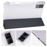 For Xiaomi Redmi Pad Pen Slot Design Tri-fold Stand PU Leather+TPU Protective Tablet Case