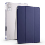 For Xiaomi Redmi Pad Pen Slot Design Tri-fold Stand PU Leather+TPU Protective Tablet Case