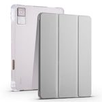 For Xiaomi Redmi Pad Pen Slot Design Tri-fold Stand PU Leather+TPU Protective Tablet Case