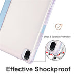For Xiaomi Pad 5 / Pad 5 Pro Case Tri-Fold Stand Tablet PU Leather Cover Protective Case with Pencil Slot