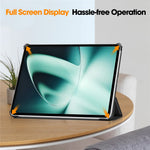 For OnePlus Pad Tri-fold Stand Tablet Case Auto Wake / Sleep Tablet Leather Cover