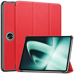 For OnePlus Pad Tri-fold Stand Tablet Case Auto Wake / Sleep Tablet Leather Cover