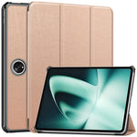 For OnePlus Pad Tri-fold Stand Tablet Case Auto Wake / Sleep Tablet Leather Cover