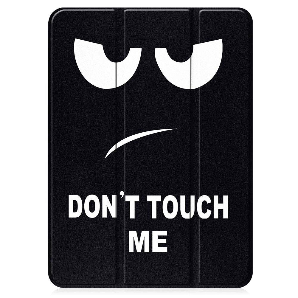 Pattern Printing Tablet Case for OnePlus Pad PU Leather Tri-fold Stand Anti-drop Tablet Cover