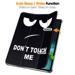 Pattern Printing Tablet Case for OnePlus Pad PU Leather Tri-fold Stand Anti-drop Tablet Cover