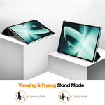 Pattern Printing Tablet Case for OnePlus Pad PU Leather Tri-fold Stand Anti-drop Tablet Cover