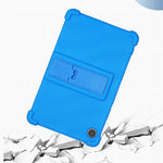 For Lenovo Tab M8 (4th Gen) 2024 TB-301XU / M8 (4th Gen) 2023 TB-300FU Silicone Case Kickstand Tablet Cover
