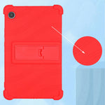 For Lenovo Tab M8 (4th Gen) 2024 TB-301XU / M8 (4th Gen) 2023 TB-300FU Silicone Case Kickstand Tablet Cover