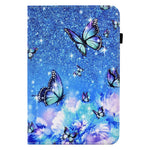 Pattern Printing Tablet Stand Case for Huawei MatePad T 10S 10.1 inch / MatePad T 10 9.7 inch Anti-drop Cover with Elastic Band
