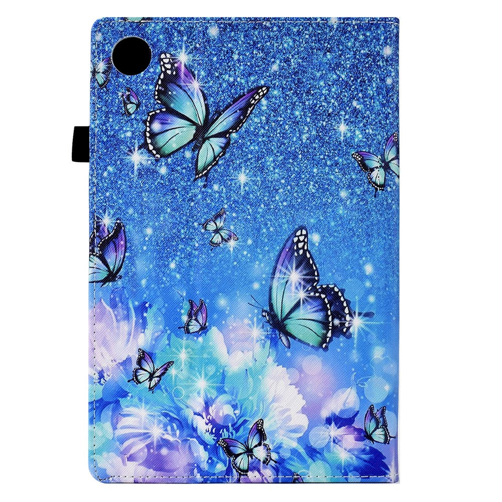 Pattern Printing Tablet Stand Case for Huawei MatePad T 10S 10.1 inch / MatePad T 10 9.7 inch Anti-drop Cover with Elastic Band