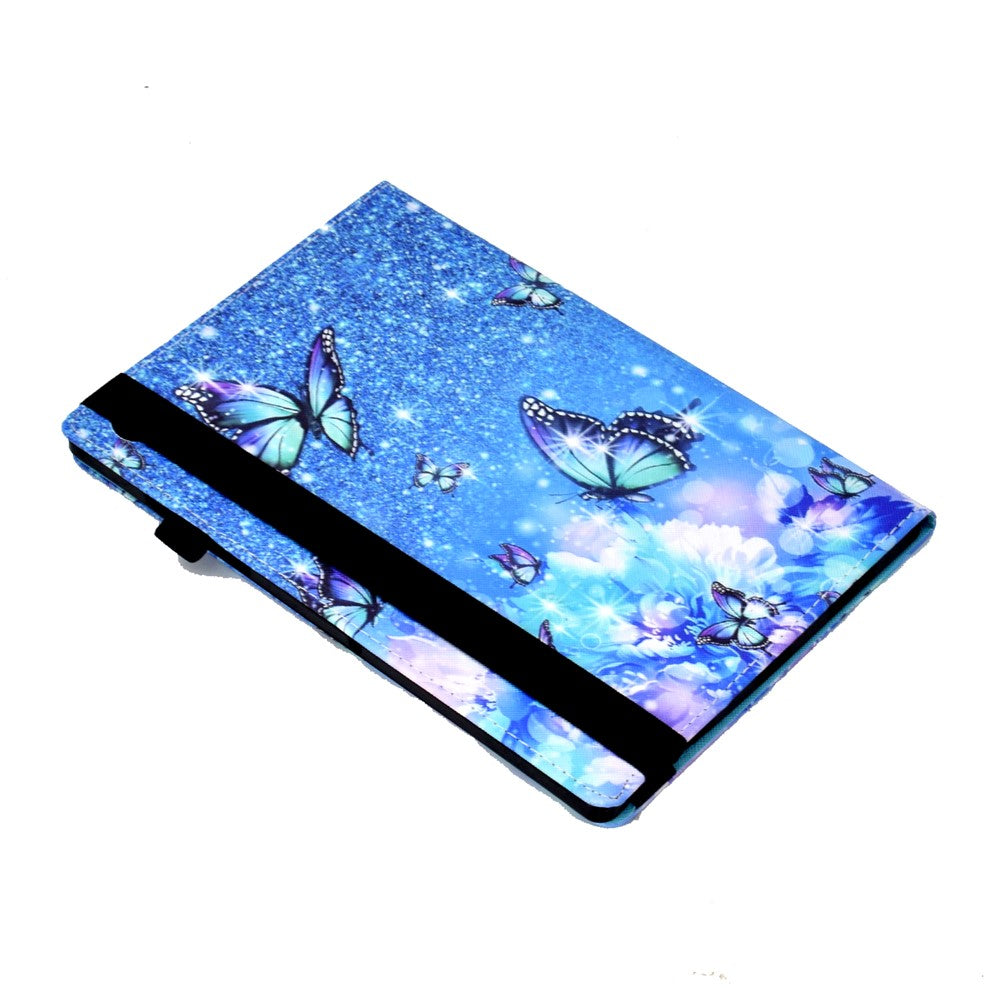 Pattern Printing Tablet Stand Case for Huawei MatePad T 10S 10.1 inch / MatePad T 10 9.7 inch Anti-drop Cover with Elastic Band