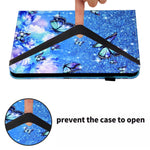 Pattern Printing Tablet Stand Case for Huawei MatePad T 10S 10.1 inch / MatePad T 10 9.7 inch Anti-drop Cover with Elastic Band