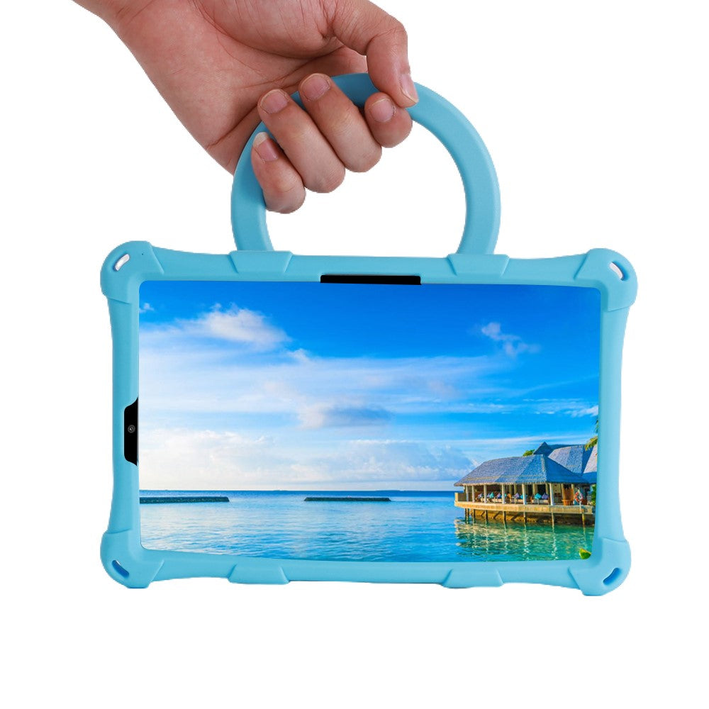 For Lenovo Tab M8 (4th Gen) 2024 TB-301XU / M8 (4th Gen) 2023 TB-300FU PC + Silicone Tablet Case Kickstand Cover