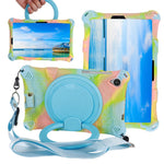 For Lenovo Tab M8 (4th Gen) 2024 TB-301XU / M8 (4th Gen) 2023 TB-300FU PC + Silicone Tablet Case Kickstand Cover