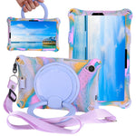For Lenovo Tab M8 (4th Gen) 2024 TB-301XU / M8 (4th Gen) 2023 TB-300FU PC + Silicone Tablet Case Hand Grip Kickstand Cover