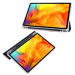 For Huawei MatePad SE 10.4-inch Case Tri-Fold Stand Tablet PU Leather Cover with Pencil Slot