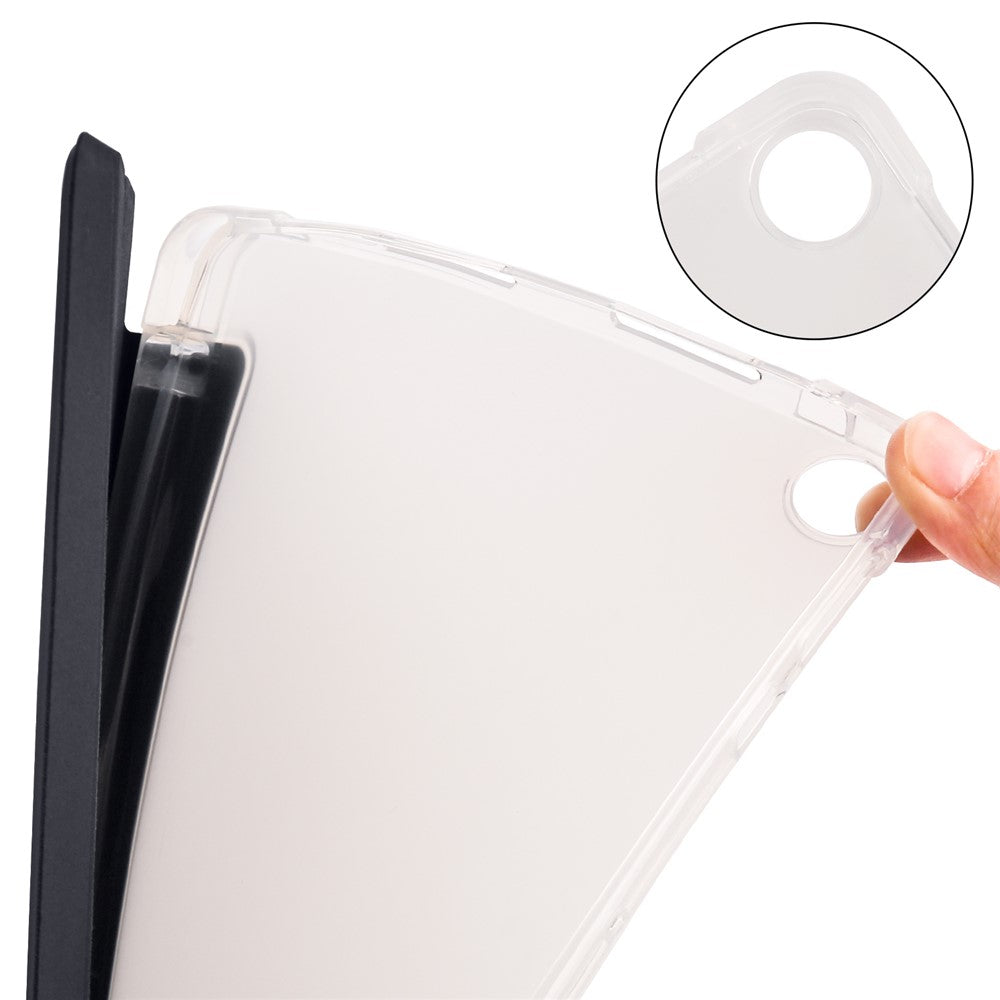 For Huawei MatePad SE 10.4-inch Case Tri-Fold Stand Tablet PU Leather Cover with Pencil Slot