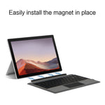 For Microsoft Surface Pro 4 / 5 / 6 / 7 Keyboard Magnetic Rechargeable Bluetooth-compatible Keyboard (Without Backlit)