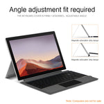 For Microsoft Surface Pro 4 / 5 / 6 / 7 Keyboard Magnetic Rechargeable Bluetooth-compatible Keyboard (Without Backlit)