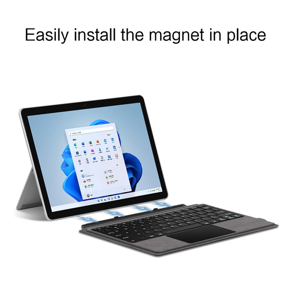 Bluetooth-compatible Wireless Keyboard for Microsoft Surface Go 1 / 2 / 3 Magnetic Rechargeable Keyboard (without Backlit)