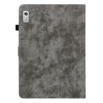 PU Leather Case for Lenovo Tab M9 TB-310FU Cute Tiger Pattern Tablet Protective Sleeve with Stand / Card Holder