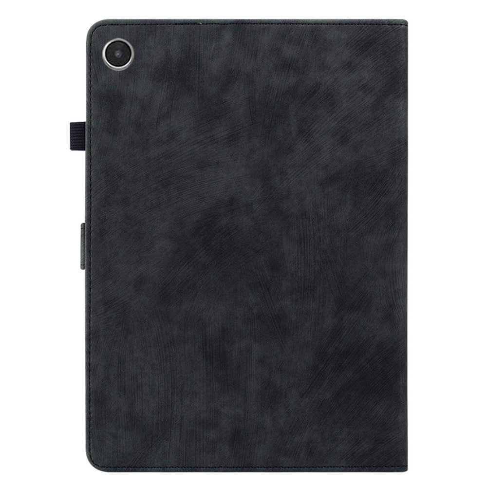 For Lenovo Tab M8 (4th Gen) 2024 TB-301XU / M8 (4th Gen) 2023 TB-300FU PU Leather Tablet Case Cute Tiger Pattern Stand Cover