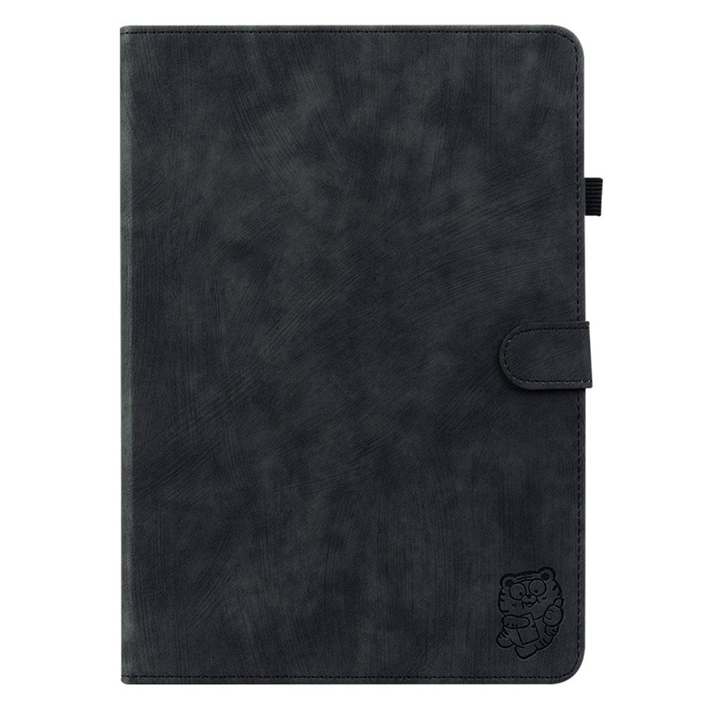 For Lenovo Tab M8 (4th Gen) 2024 TB-301XU / M8 (4th Gen) 2023 TB-300FU PU Leather Tablet Case Cute Tiger Pattern Stand Cover