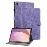 For Lenovo Tab M8 (4th Gen) 2024 TB-301XU / M8 (4th Gen) 2023 TB-300FU PU Leather Tablet Case Cute Tiger Pattern Stand Cover