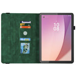 For Lenovo Tab M8 (4th Gen) 2024 TB-301XU / M8 (4th Gen) 2023 TB-300FU Stand Leather Tablet Case Imprinted Butterfly Flower Cover