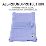 For Lenovo Tab M9 TB-310FU PC + Silicone Shock-Resistant Tablet Case Adjustable Kickstand Cover with Shoulder Strap