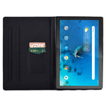 Protective Case for Lenovo Tab M10 (Gen 3) PU Leather Flip Cover Pattern Printed Tablet Stand Case with Card Slots