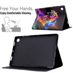 Protective Case for Lenovo Tab M10 (Gen 3) PU Leather Flip Cover Pattern Printed Tablet Stand Case with Card Slots