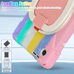 Tablet Case for Lenovo Tab M8 (4th Gen) 2024 TB-301XU / M8 (4th Gen) 2023 TB-300FU PC + Silicone Rotary Kickstand Cover