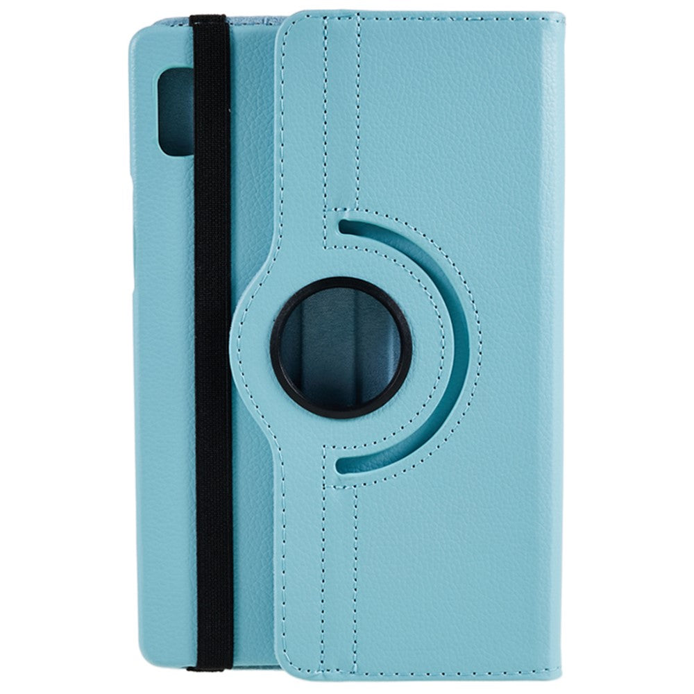 For Lenovo Tab M9 TB-310FU Protective Case 360-Degree Rotating PU Leather Cover with Elastic Band
