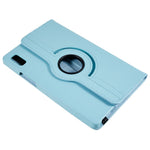 For Lenovo Tab M9 TB-310FU Protective Case 360-Degree Rotating PU Leather Cover with Elastic Band