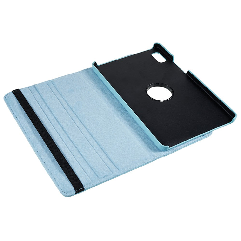 For Lenovo Tab M9 TB-310FU Protective Case 360-Degree Rotating PU Leather Cover with Elastic Band